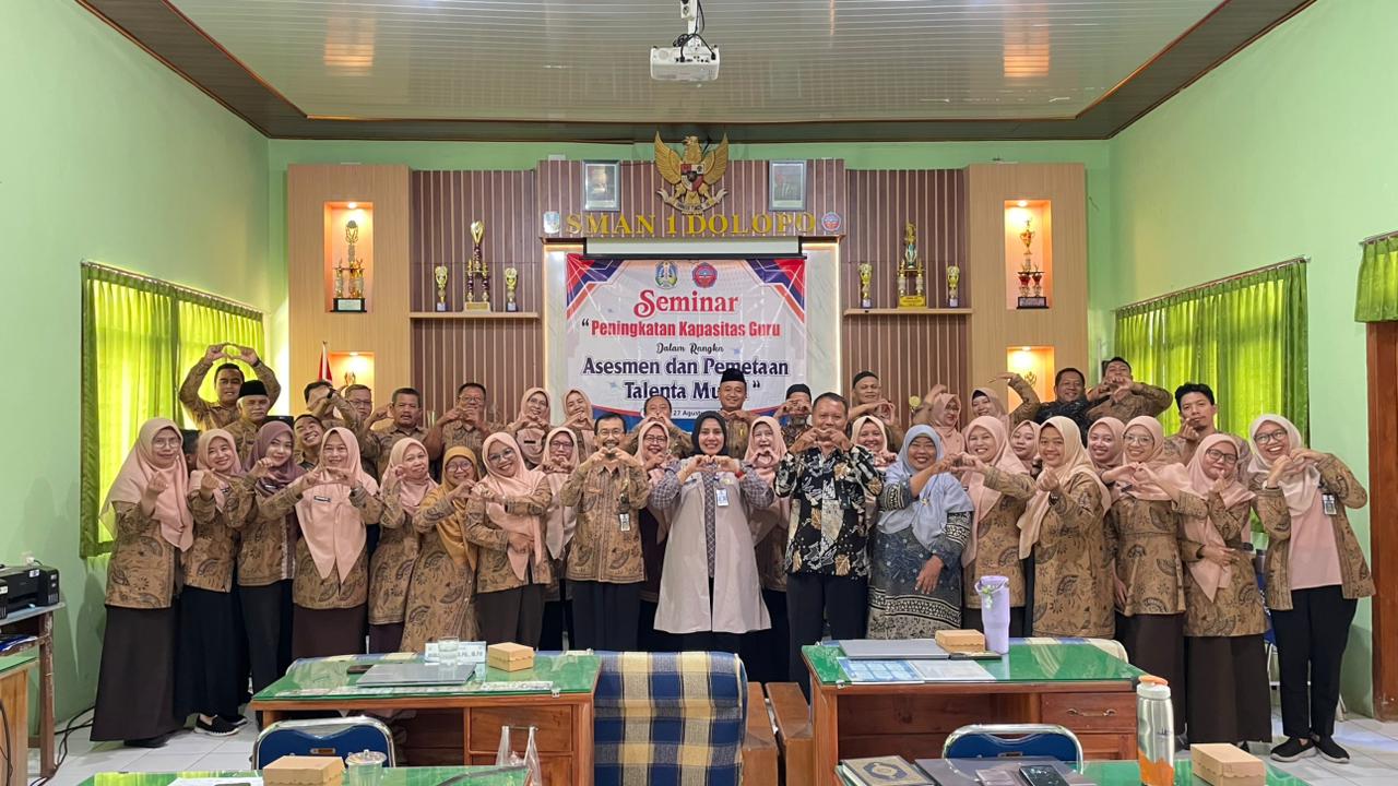 TINGKATKAN KAPASITAS GURU, SMA NEGERI 1 DOLOPO GELAR SEMINAR ASESMEN DAN PEMETAAN TALENTA MURID