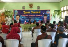 LEPAS SAMBUT KEPALA SMAN 1 DOLOPO